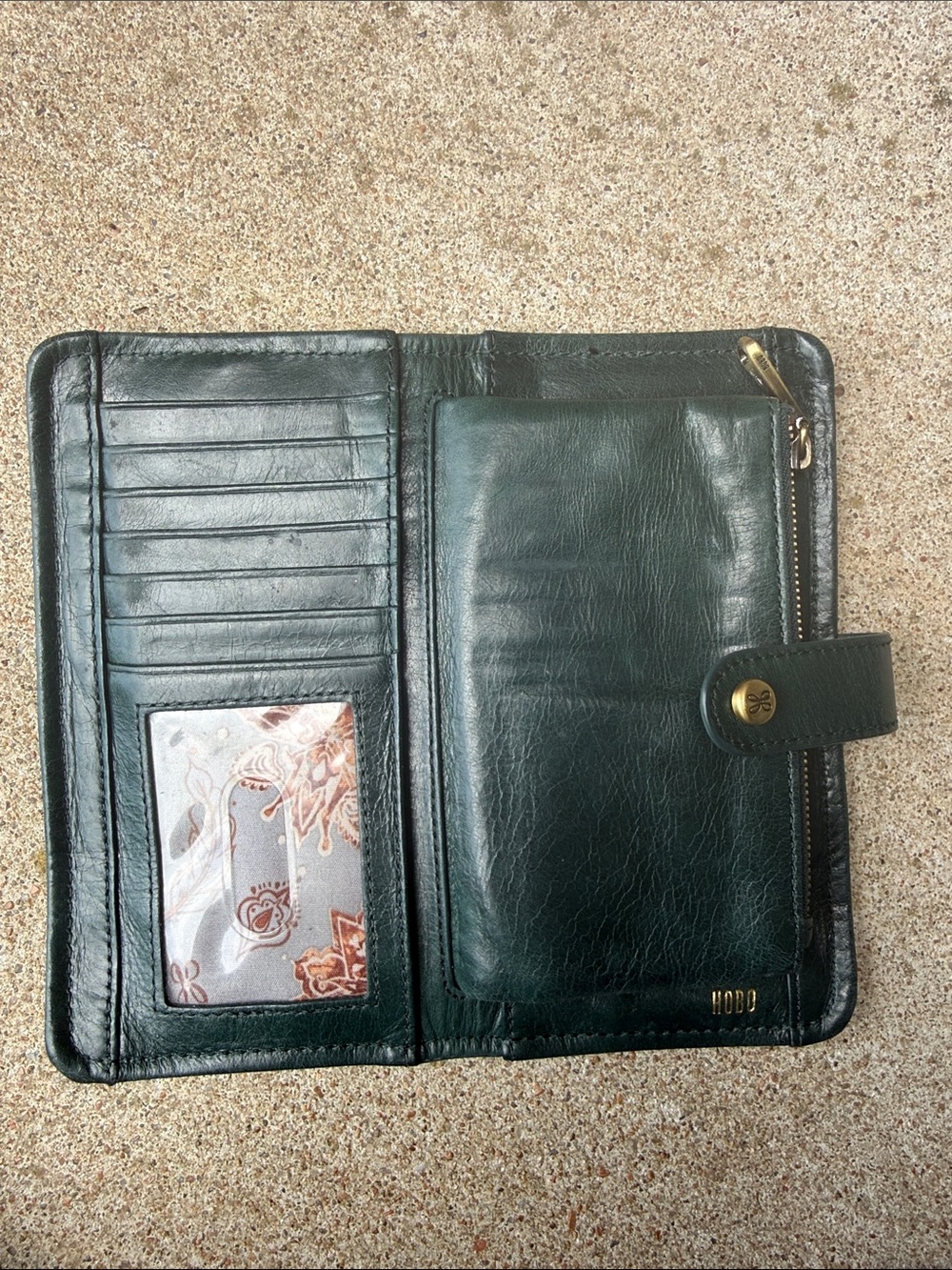 Hobo Torch Leather Snap Wallet - Picture 4 of 6